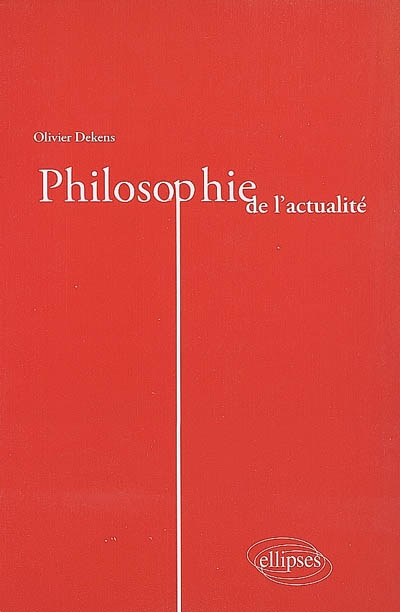 Philosophie de l'actualité