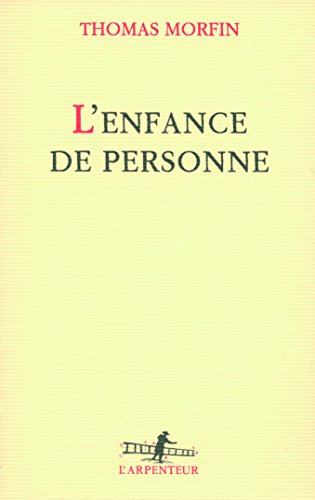 L'enfance de personne