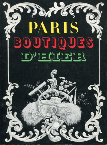 Paris, boutiques d'hier
