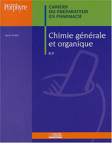 Chimie générale et organique : BP