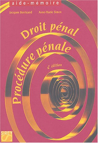 Droit pénal, procédure pénale