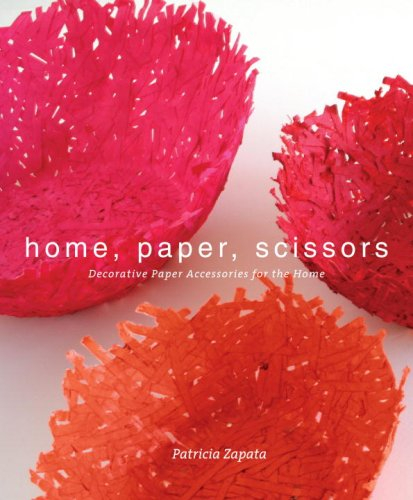 home, paper, scissors: decorative paper accessories for the home