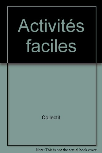 Activités faciles