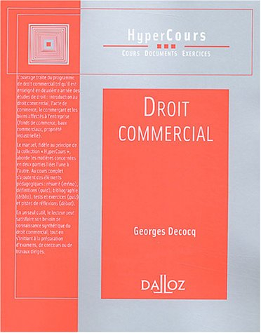 Droit commercial