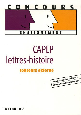 CAPLP lettres-histoire : concours externe