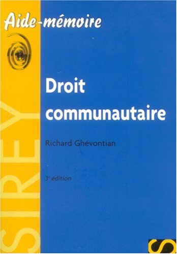 Droit communautaire
