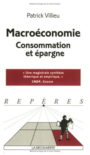 Macroéconomie, consommation et épargne
