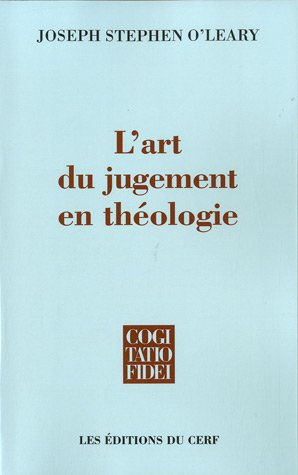 L'art du jugement en théologie