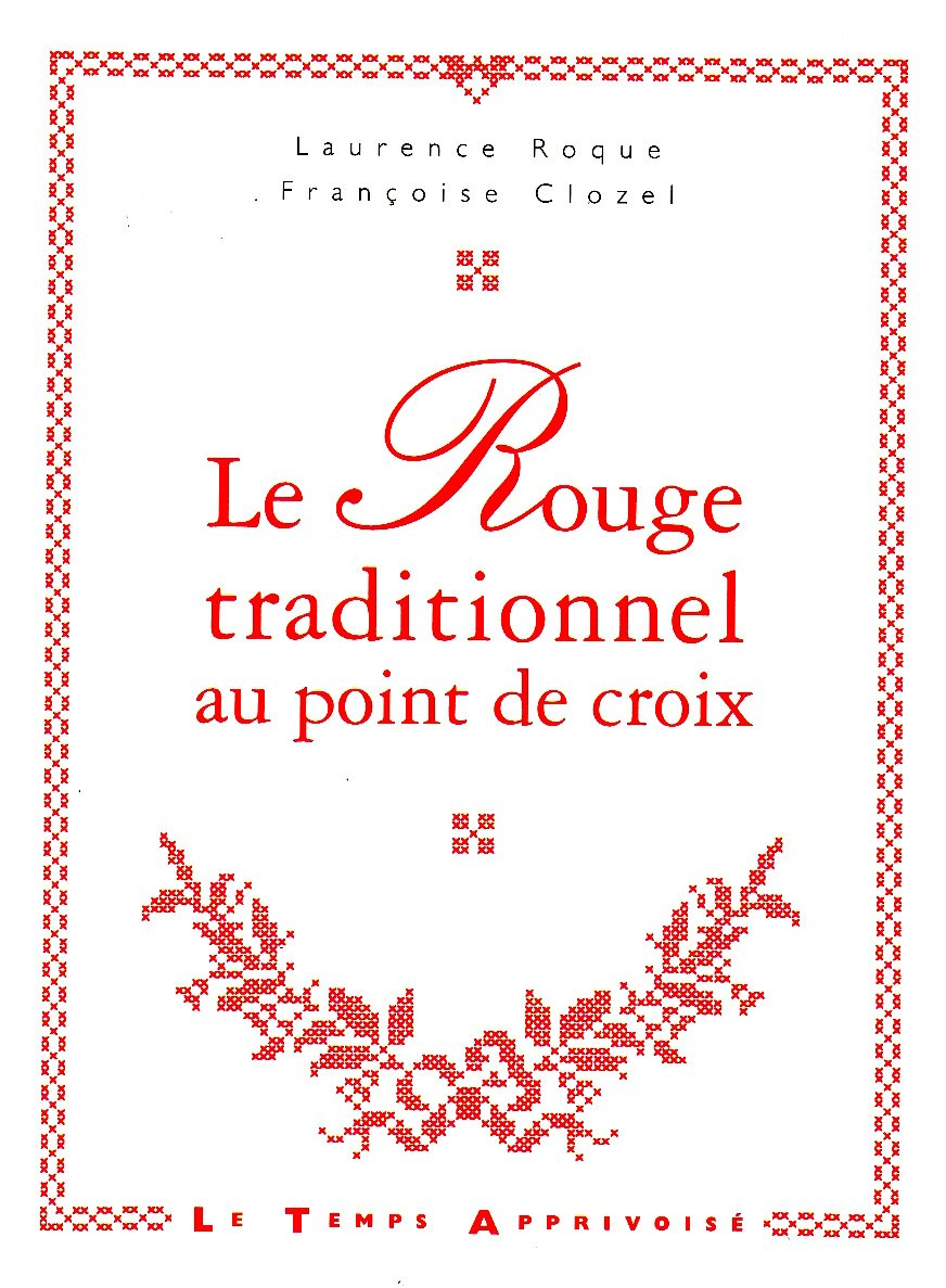Le rouge traditionnel au point de croix
