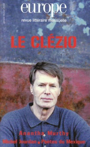 Europe, n° 957-958. Le Clézio