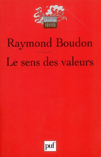 Le sens des valeurs