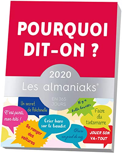 Pourquoi dit-on ? 2020