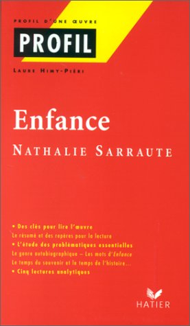 enfance, sarraute