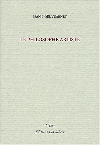 Le philosophe-artiste