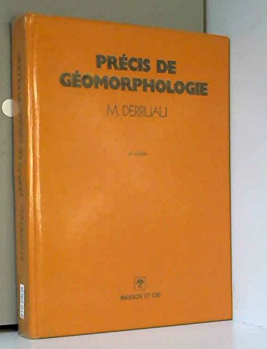 précis de géomorphologie