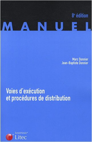 Voies d'exécution et procédures de distribution