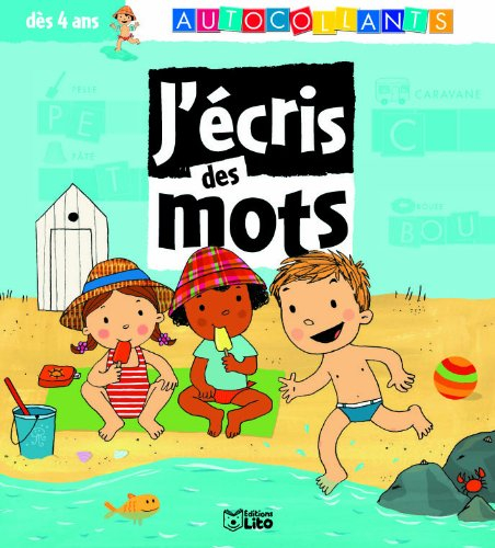 J'écris des mots avec les autocollants