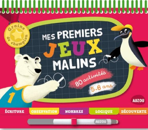 Mes premiers jeux malins, 5-6 ans : 80 activités