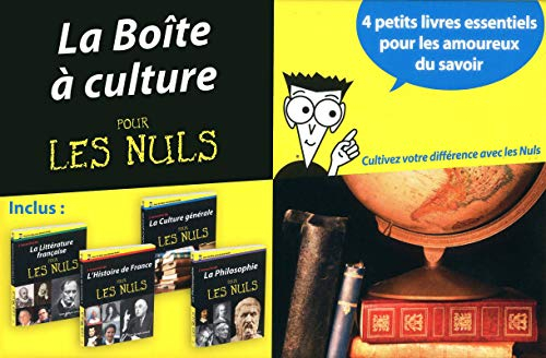 La boîte à culture pour les nuls : 4 petits livres essentiels pour les amoureux du savoir