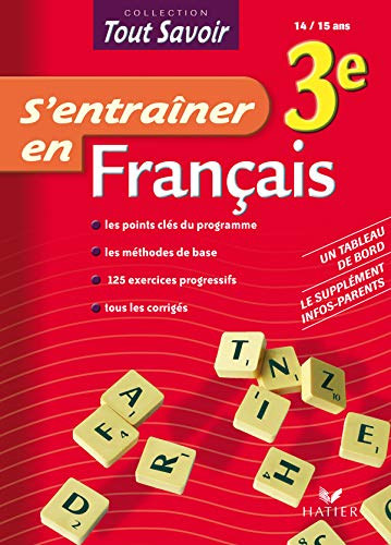 S'entraîner en français 3e, 14-15 ans