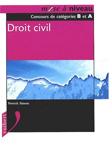 Droit civil : concours de catégories B et A