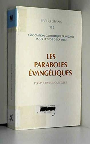 Les Paraboles évangéliques : perspectives nouvelles