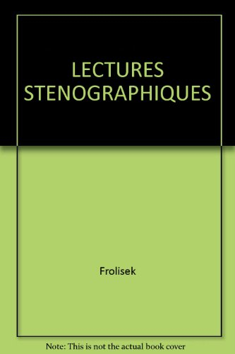 Sten'outils : lectures sténographiques, système Prévost-Delaunay simplifié : CAP, BEP Secrétariat, B