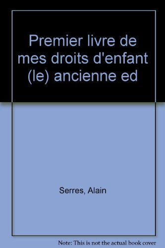 Le premier livre de mes droits d'enfant