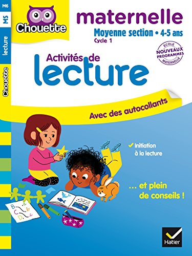 Activités de lecture, maternelle moyenne section, 4-5 ans : cycle 1 : nouveaux programmes
