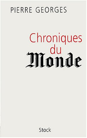 Chroniques du Monde