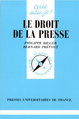le droit de la presse