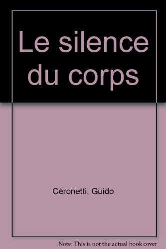 Le silence du corps. Lettre à l'éditeur