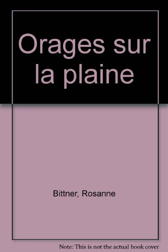 Orages sur la plaine