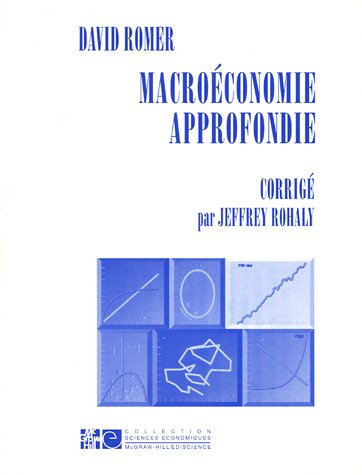 macroéconomie approfondie : corrigé