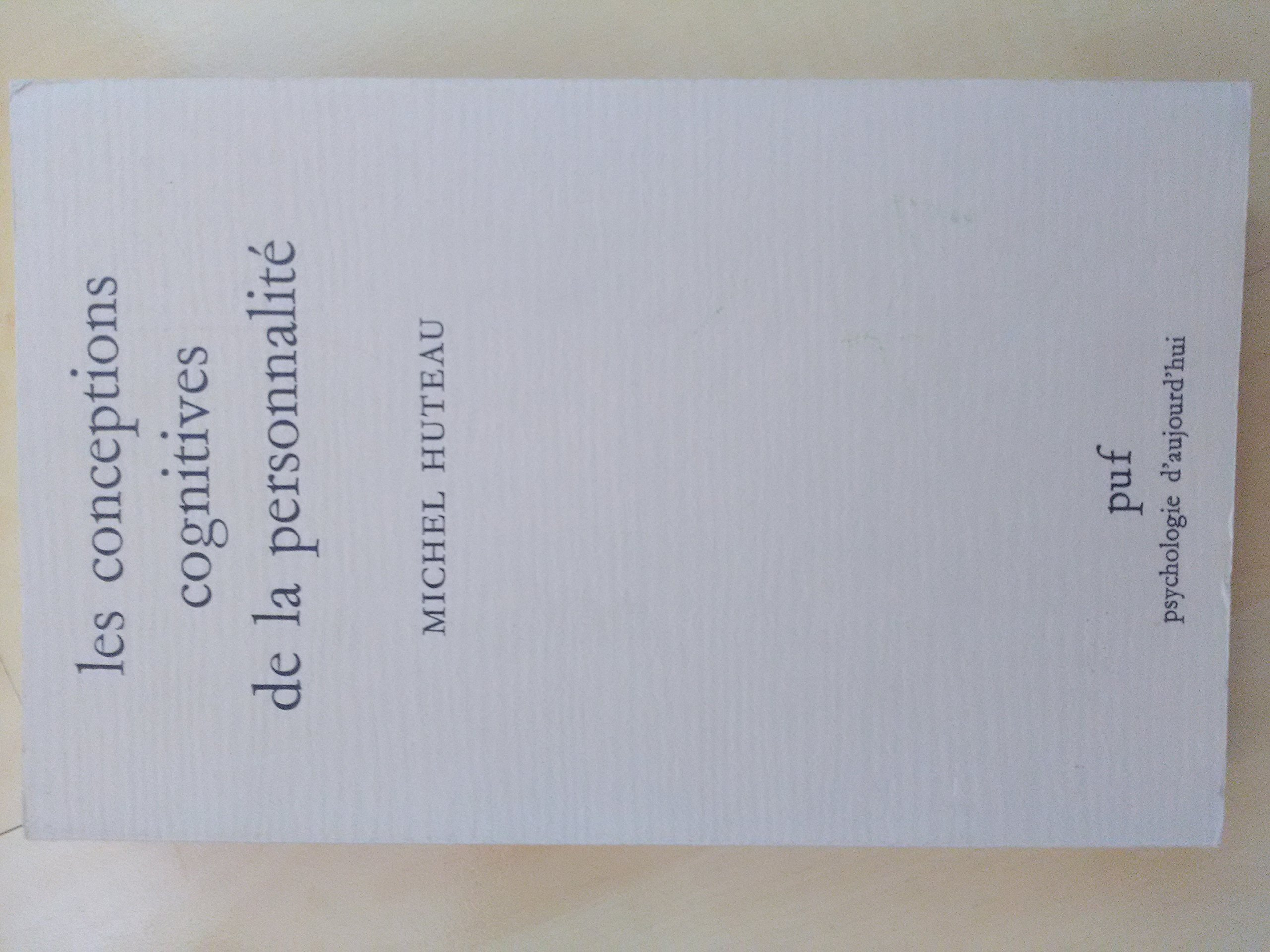 Les Conceptions cognitives de la personnalité