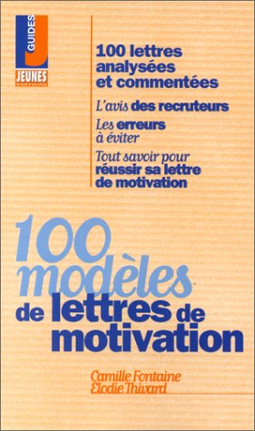 100 modèles de lettres de motivation