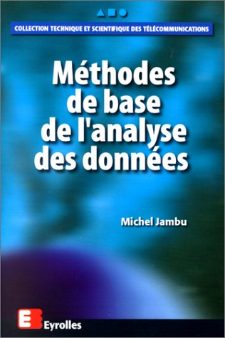 Méthodes de l'analyse des données