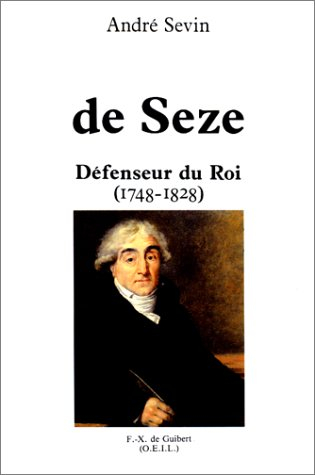 De Sèze, défenseur du Roi