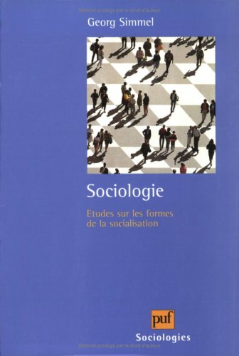 Sociologie : études sur les formes de la socialisation