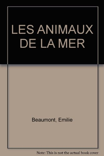 Les animaux de la mer