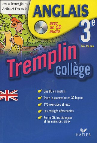 Tremplin collège, Anglais 3e, 14-15 ans