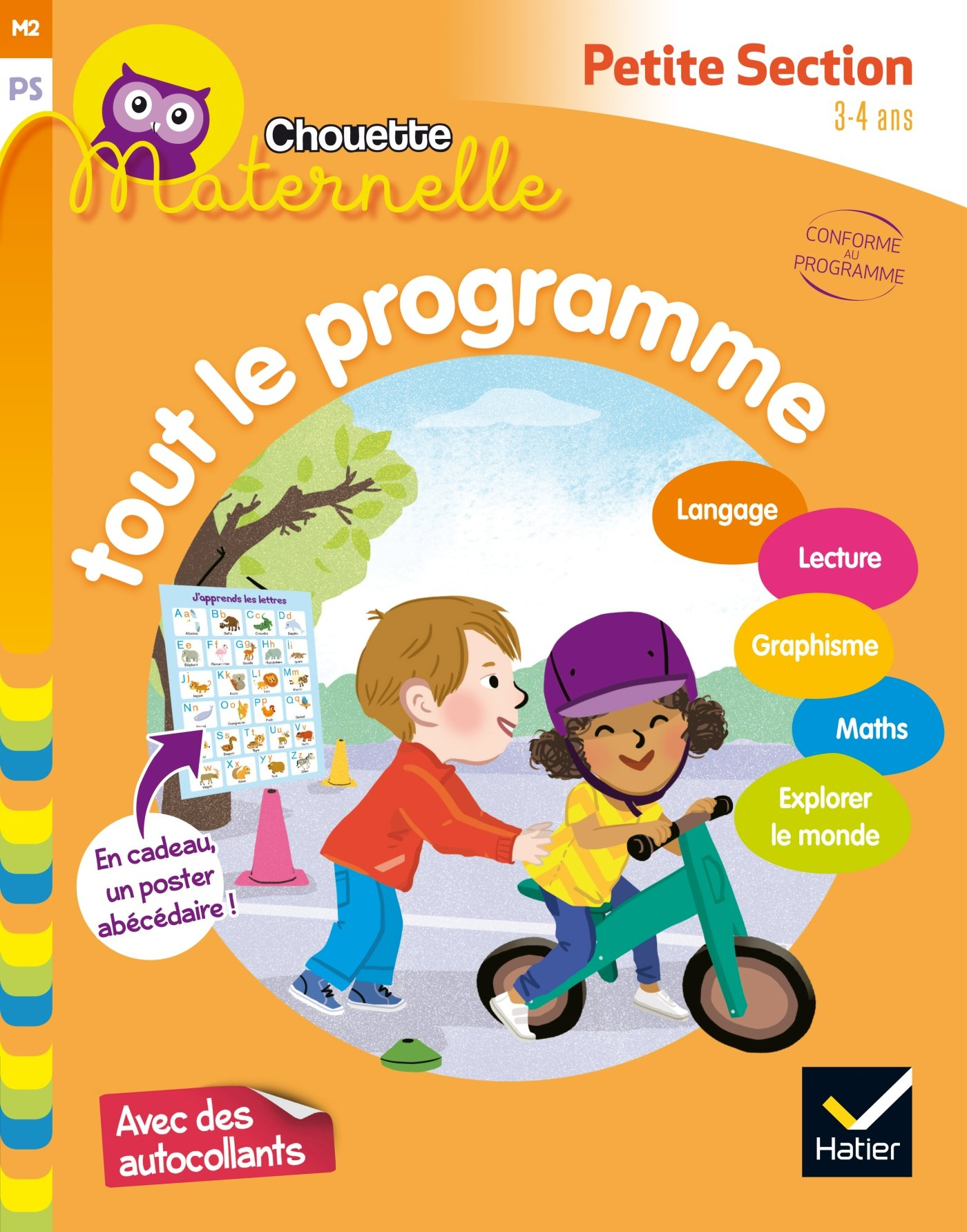 Tout le programme petite section, 3-4 ans : langage, lecture, graphisme, maths, explorer le monde