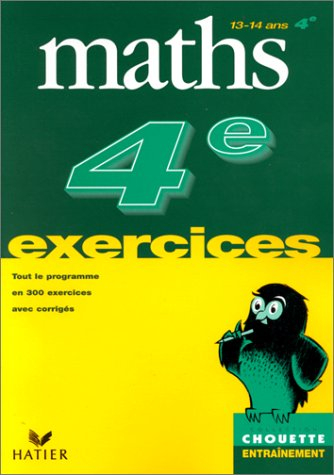 mathematiques 4eme. exercices de base