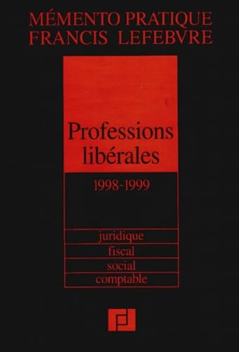 Mémento professions libérales, 1998-1999