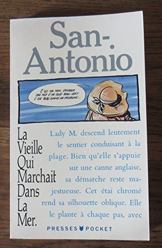 vieille qui marchait dans la mer