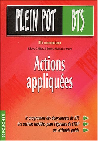 plein pot bts : actions appliquées, bts commerciaux