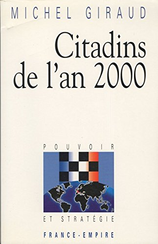 Citadins de l'an 2000 : des villes à vivre