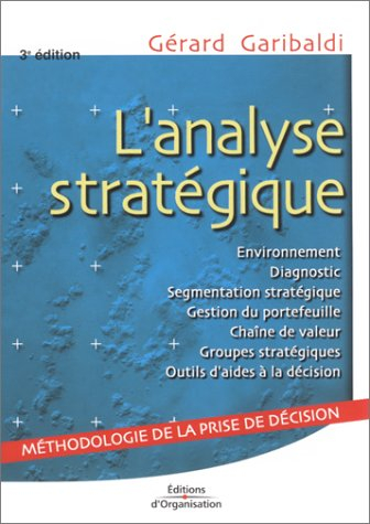L'analyse stratégique : comment concevoir les choix stratégiques en situation concurrentielle