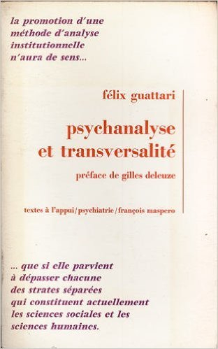 psychanalyse et transversalité.