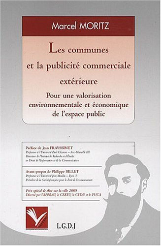 Les communes et la publicité commerciale extérieure : pour une valorisation environnementale et écon